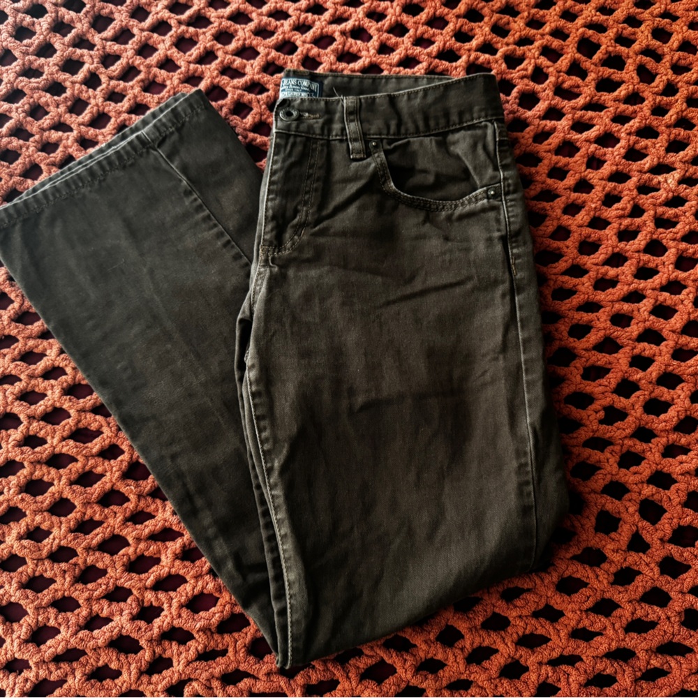 Ralph Lauren Brown Low-Rise Jeans